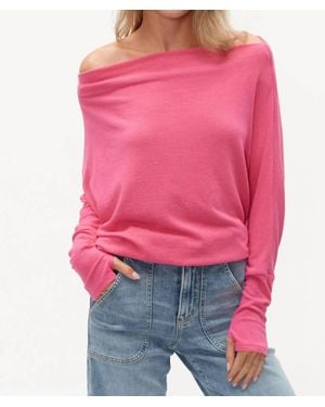 Six Fifty Anywhere Long Sleeve Top - Pink