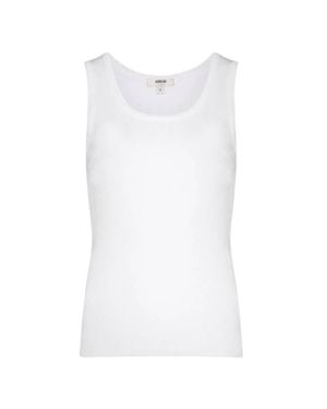 Agolde Organic Cotton Poppy Tank - White