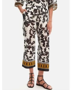 Devotion Twins Stigma Cotton Floral Pants - Multicolor