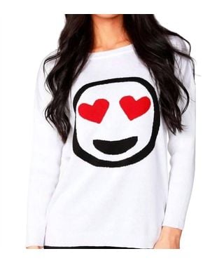 Angel Hearts Emoji Top - Gray