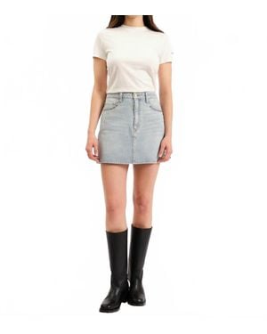 DAZE Stash Mini Skirt - Gray
