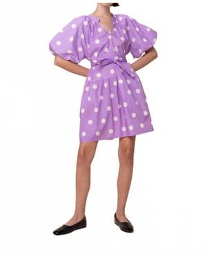 Sofia Collections Sadie Mini Dress - Purple