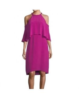 Kobi Halperin Leyton Silk Dress - Purple