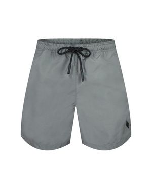 Marcelo Burlon Cross Logo Swim Shorts - Gray