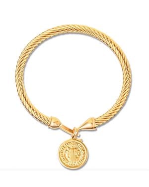 Ellie Vail Maya Coin Bracelet - Metallic