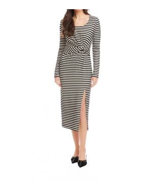 Fifteen Twenty Tyler Side Twist Dress - Multicolor