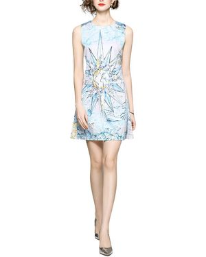 DZA Dress - Blue
