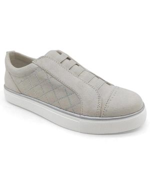 Kenneth Cole Bonnie Quilt Slip On Sneakers - Gray