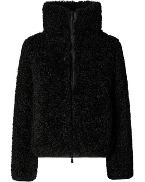 Save The Duck Kennie Faux Fur Coat - Black