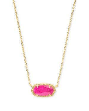 Kendra Scott Elisa Pendant Necklace - Pink