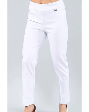 Michael Tyler Basic Pants - White