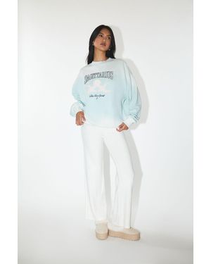Forever 21 High-Rise Wide-Leg Pants - White