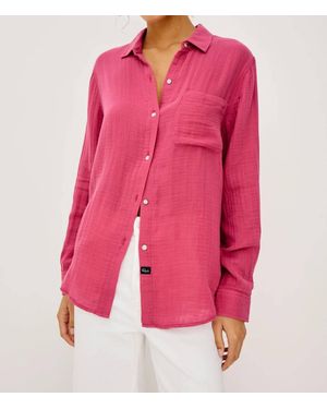 Rails Ellis Button-Up Shirt - Pink