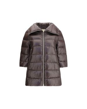Herno Polyester Coat - Brown
