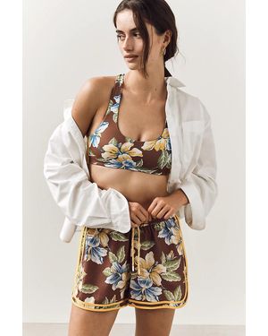 The Upside Isla Klio Track Shorts - Natural