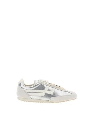 PRO Racer 80 Suede Leather Sneakers - White