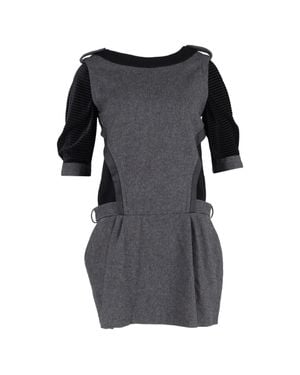 Vanessa Bruno Vanessa Bruno Layered Mini Dress - Gray