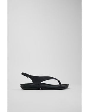 Camper Right Ilsa Leather Sandals - Gray