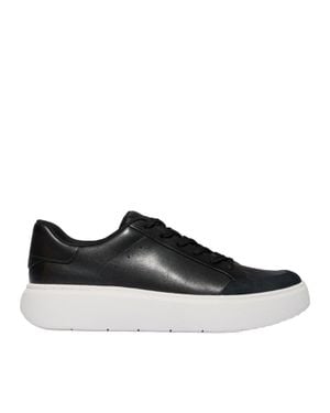 Fitflop Rtg Leather/Suede Sneakers - Black