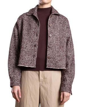 Pharaoh Esme Button Front Shirt - Brown