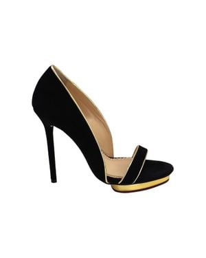 Charlotte Olympia Christine Open Toe Sandals - Black