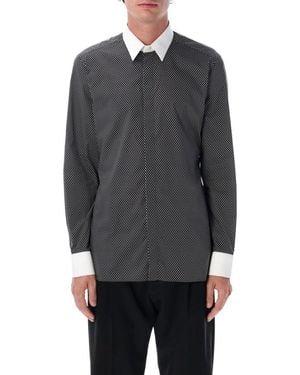 Tom Ford Diamond Print Shirt - Gray