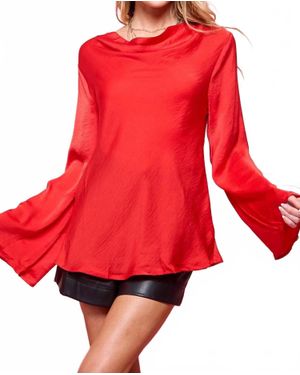 Cezele Dress Shirt - Red