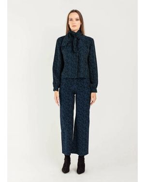 Bel Kazan Kaya Wide Leg Pants - Blue