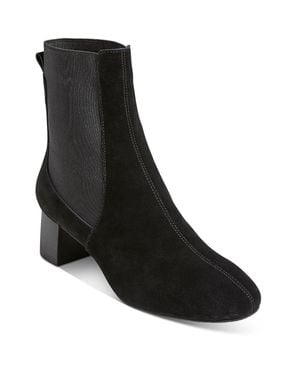 Jack Rogers Brianna Bootie Suede Booties Ankle Boots - Black