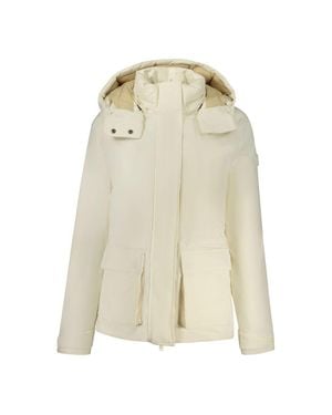 North Sails Polyester Parka Jacket - Natural