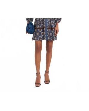 Shoshanna Lina Mini Dress - Blue