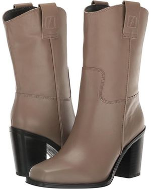 Franco Sarto Valor I8161L1020 Boots Leather Mid-Calf Jobb136 - Brown