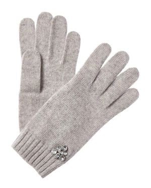 Portolano Stones Cashmere Gloves - Gray