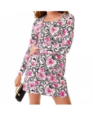 slim fit dress slacks Lilly Pulitzer Short Dress Pink and Green Size 2  Style Exchange Boutique  PGH