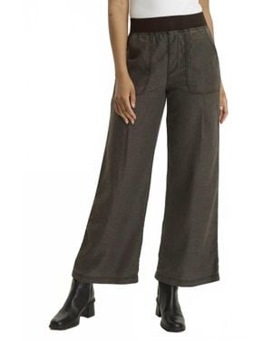 XCVI Riven Wide-Leg Pants - Black