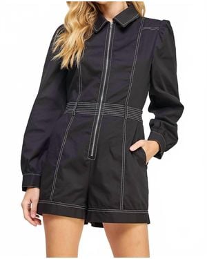 Strut & Bolt Reighlee Romper - Black