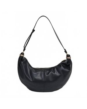 Urban Expressions Bianca Hobo Shoulder Bag - Black