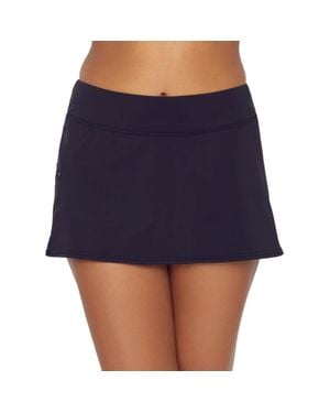 Sunsets Sporty Swim Skirt Stretch Zip Pocket Swimwear Ups215 - Blue