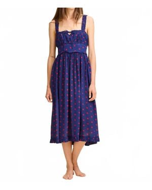 MILLE Calla Dress - Blue