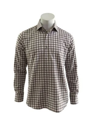 Calder Carmel Oxford Sport Shirt - Gray