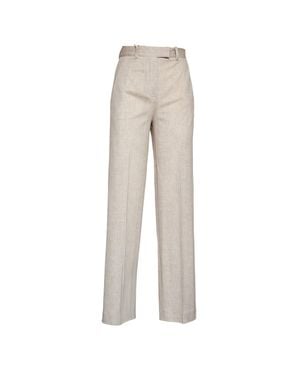 Circolo 1901 Masculine Multi-Pocket Casual Pants - Gray