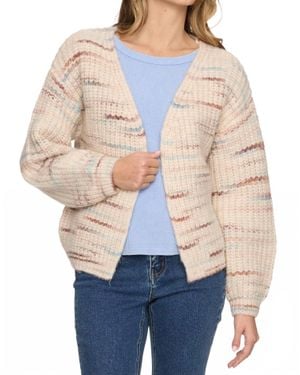Flag & Anthem Dorset Balloon-Sleeve Cardigan - Blue