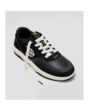 CARIUMA Uba Pro Sneaker Ivory Suede Lifestyle Shoes Hawk2198 - Blue