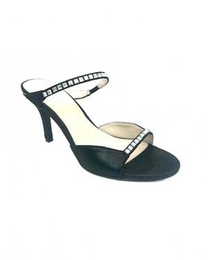 KOKO + PALENKI Cleo Metallic Sandals - Blue
