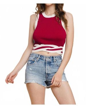 TCEC Crisscross Tank - Blue