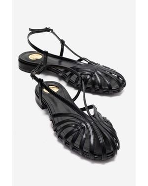 Prologue Shoes Liss Strap Sandal - Black