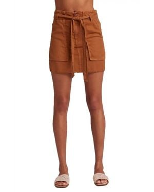 Bella Dahl Sunny Utility Skirt - Orange