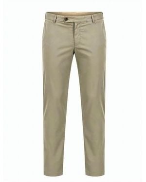 BOSS Concealed Slim Fit Pants - Gray
