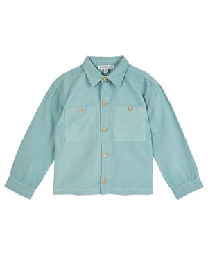 Emile Et Ida Kids Button Up Shirt - Blue