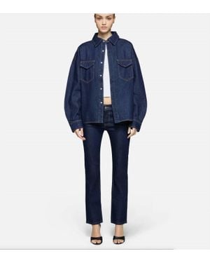 EB DENIM Lola Slim Cigarette Jean - Blue
